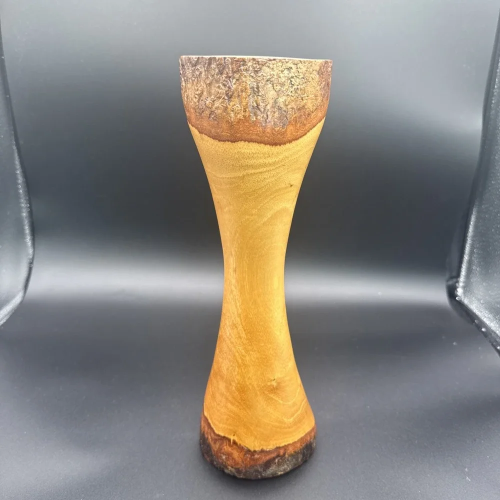 Mango Wood Vase 12